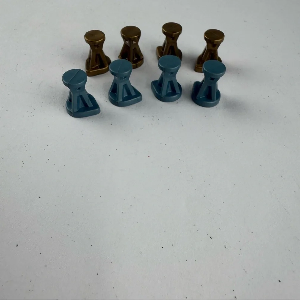 Vintage Lost Treasure Board Game 8 Buoy Pieces ONLY.